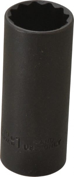 Proto - 1", 1/2" Drive, Deep Hand Socket - Exact Tool & Supply