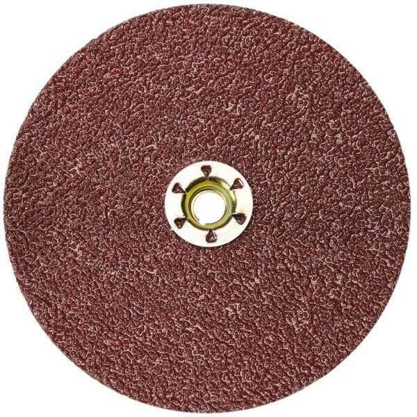 3M - 4-1/2" Diam 36 Grit Fiber Disc - Very Coarse Grade, Ceramic, 13,300 Max RPM, Series 785C - Exact Tool & Supply