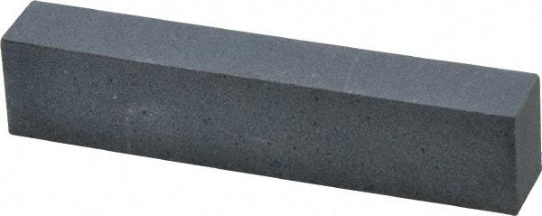 Norton - 3-1/2" Long x 3/4" Wide x 1/2" Thick, Silicon Carbide Sharpening Stone - Rectangle, Fine Grade - Exact Tool & Supply