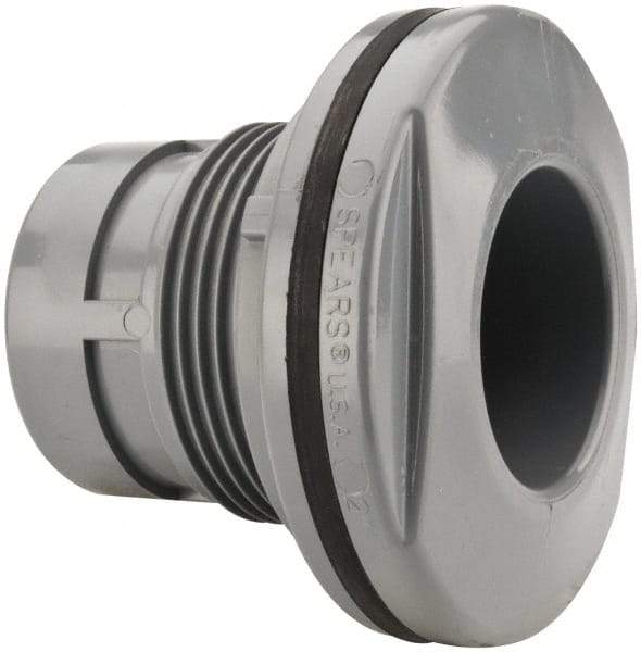 Value Collection - 2" CPVC Plastic Pipe Tank Adapter - Schedule 80, Soc x Fipt End Connections - Exact Tool & Supply