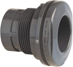 Value Collection - 2-1/2" PVC Plastic Pipe Tank Adapter - Schedule 80, Soc x Fipt End Connections - Exact Tool & Supply