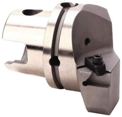 Kennametal - Insert Style NG 4L, 70mm Head Length, Left Hand Cut, Internal Modular Threading Cutting Unit Head - System Size KM80, 53mm Center to Cutting Edge, Series Top Notch - Exact Tool & Supply
