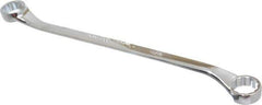 Proto - 15/16" x 1" 12 Point Offset Box Wrench - Double End, 1-21/64" Head Diam x 35/64" Head Thickness, 14-3/8" OAL, Steel, Black Finish, 7.5° Offset - Exact Tool & Supply