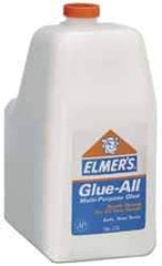 Elmer's - 50 Gal Drum White All Purpose Glue - 5 min Working Time, Bonds to Ceramic, Fabric, Leather, Paper & Wood - Exact Tool & Supply