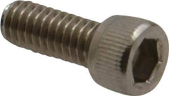 Value Collection - #8-32 UNC Hex Socket Drive, Socket Cap Screw - Grade 18-8 Stainless Steel, Uncoated, 7/16" Length Under Head - Exact Tool & Supply