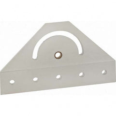 80/20 Inc. - 7-1/2" Wide x 4-1/2" High Open Shelving Pivot Bracket - Exact Tool & Supply