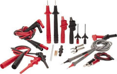 Fluke - 11 Piece, Test Lead Set - 600 Volt Max - Exact Tool & Supply