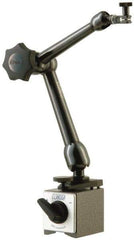 Value Collection - 0.001" Graduation, 0-100 Dial Reading, Indicator & Base Kit - 60mm Base Length x 50mm Base Width x 55mm Base Height, 2-9/32" Dial Diam - Exact Tool & Supply