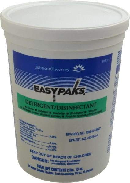 Easy Paks - 0.5 oz Packet All-Purpose Cleaner - Detergent Disinfectant, Unscented - Exact Tool & Supply