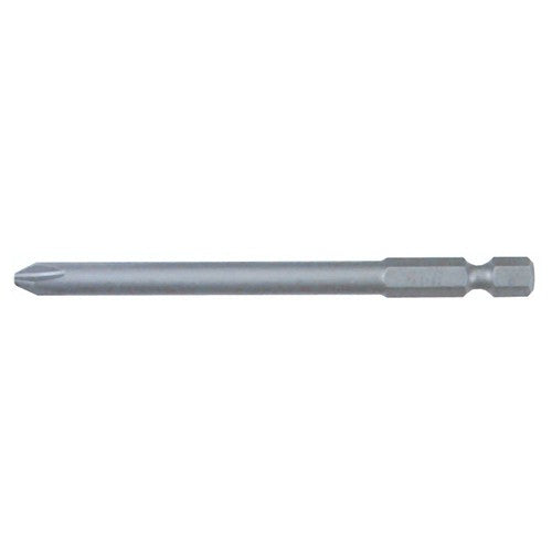 Phillips Power Bit. #00 × 90mm. Chrome-vanadium-molybdenum S2 modified tool steel. - Exact Tool & Supply