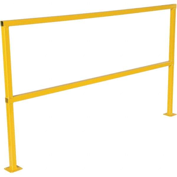 Vestil - 74-1/2" Long x 42" High, Steel Square Handrails - Exact Tool & Supply