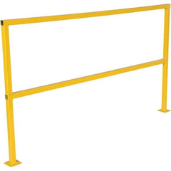 Vestil - 74-1/2" Long x 42" High, Steel Square Handrails - Exact Tool & Supply