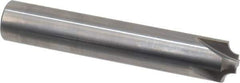 Hertel - 5/32" Radius, 5/8" Mill Diam, 4 Flute Solid Carbide Corner Rounding End Mill - Single End, Uncoated, 3-1/2" OAL, 5/8" Shank Diam - Exact Tool & Supply