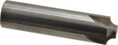 Hertel - 1/4" Radius, 1" Mill Diam, 4 Flute Solid Carbide Corner Rounding End Mill - Single End, Uncoated, 1/2" Tip Diam, 4" OAL, 1" Shank Diam - Exact Tool & Supply