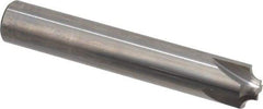 Hertel - 1/8" Radius, 1/2" Mill Diam, 4 Flute Solid Carbide Corner Rounding End Mill - Single End, Uncoated, 1/4" Tip Diam, 3" OAL, 1/2" Shank Diam - Exact Tool & Supply