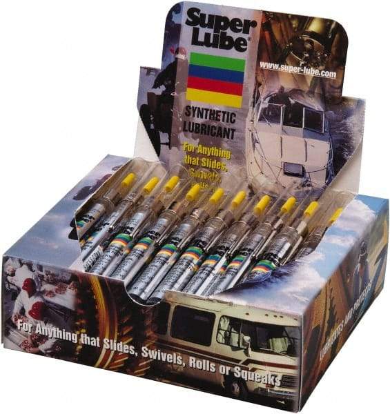 Synco Chemical - 7 mL Display Oil with PTFE Direct Food Contact White Oil - Translucent, -45°F to 450°F, Food Grade - Exact Tool & Supply