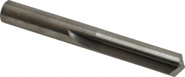 Hertel - 29/64", 140° Point, Solid Carbide Straight Flute Drill Bit - Exact Tool & Supply