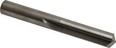 Hertel - 29/64", 140° Point, Solid Carbide Straight Flute Drill Bit - Exact Tool & Supply