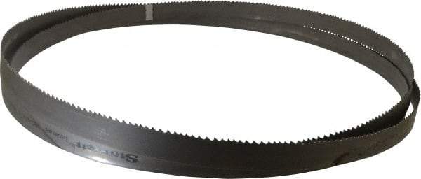 Starrett - 4 to 6 TPI, 14' 6" Long x 1" Wide x 0.035" Thick, Welded Band Saw Blade - Bi-Metal, Toothed Edge, Modified Tooth Set, Contour Cutting - Exact Tool & Supply