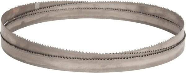 Starrett - 4 to 6 TPI, 12' Long x 1" Wide x 0.035" Thick, Welded Band Saw Blade - Bi-Metal, Toothed Edge, Modified Tooth Set, Contour Cutting - Exact Tool & Supply