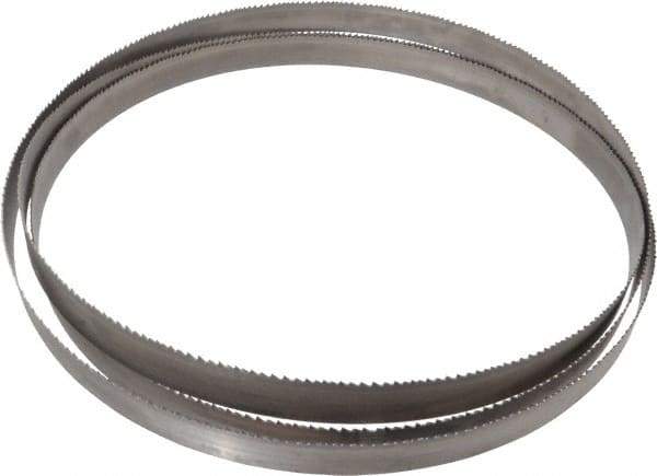 Starrett - 5 to 8 TPI, 11' 6" Long x 1" Wide x 0.035" Thick, Welded Band Saw Blade - Bi-Metal, Toothed Edge, Modified Tooth Set, Contour Cutting - Exact Tool & Supply