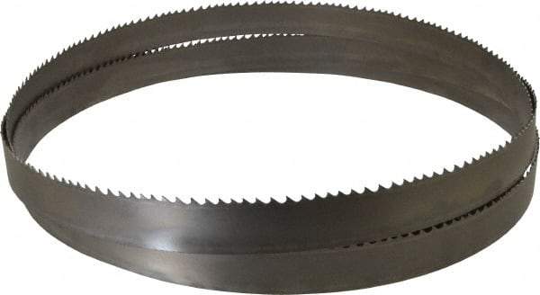 Starrett - 3 to 4 TPI, 12' Long x 1-1/4" Wide x 0.042" Thick, Welded Band Saw Blade - Bi-Metal, Toothed Edge, Modified Tooth Set, Contour Cutting - Exact Tool & Supply