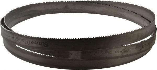 Starrett - 4 to 6 TPI, 13' 6" Long x 1-1/4" Wide x 0.042" Thick, Welded Band Saw Blade - Bi-Metal, Toothed Edge, Modified Tooth Set, Contour Cutting - Exact Tool & Supply