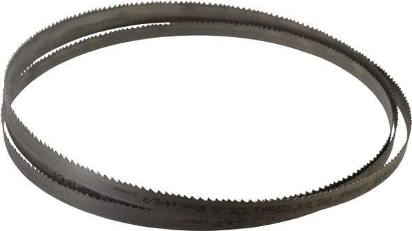 Starrett - 4 to 6 TPI, 11' Long x 3/4" Wide x 0.035" Thick, Welded Band Saw Blade - Bi-Metal, Toothed Edge, Modified Tooth Set, Contour Cutting - Exact Tool & Supply