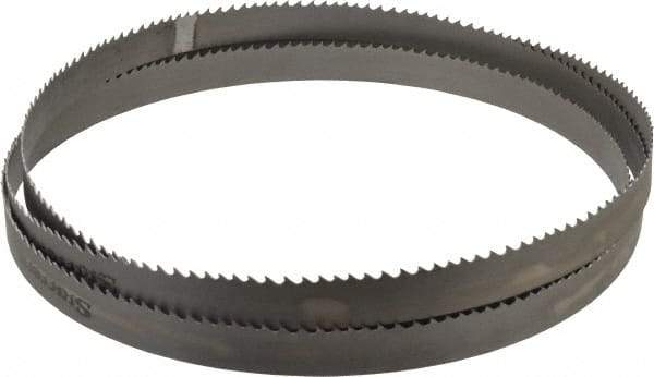 Starrett - 3 to 4 TPI, 10' 6" Long x 1" Wide x 0.035" Thick, Welded Band Saw Blade - Bi-Metal, Toothed Edge, Modified Tooth Set, Contour Cutting - Exact Tool & Supply