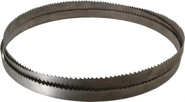 Starrett - 3 to 4 TPI, 12' 4" Long x 1" Wide x 0.035" Thick, Welded Band Saw Blade - Bi-Metal, Toothed Edge, Modified Tooth Set, Contour Cutting - Exact Tool & Supply