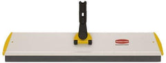 Rubbermaid - 24.1" Long x 4-1/2" Wide Aluminum Squeegee Frame - Yellow, Quick Connect - Exact Tool & Supply