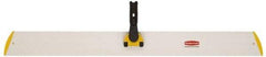 Rubbermaid - 36.1" Long x 3-1/2" Wide Aluminum Dust Mop Frame - Yellow, Quick Connect - Exact Tool & Supply