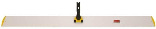Rubbermaid - 48.1" Long x 3-1/2" Wide Aluminum Dust Mop Frame - Yellow, Quick Connect - Exact Tool & Supply