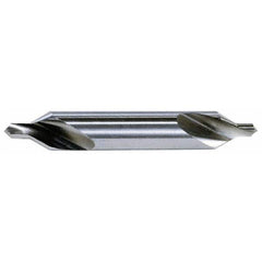Hertel - #8 Plain Cut 60° Incl Angle Solid Carbide Combo Drill & Countersink - Exact Tool & Supply