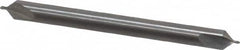 Hertel - #00 Plain Cut 82° Incl Angle Solid Carbide Combo Drill & Countersink - Exact Tool & Supply