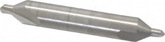 Hertel - #4 Plain Cut 60° Incl Angle Solid Carbide Combo Drill & Countersink - Exact Tool & Supply