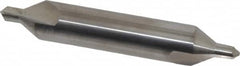 Hertel - #6 Plain Cut 60° Incl Angle Solid Carbide Combo Drill & Countersink - Exact Tool & Supply