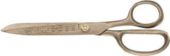 Ampco - 3" LOC, 6" OAL Nickel Aluminum Bronze Nonsparking - For General Purpose Use - Exact Tool & Supply