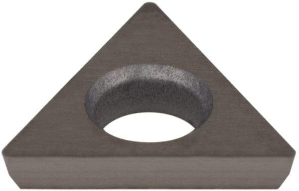 Hertel - TDHB1.280.75.0.5 Grade HT540B Carbide Boring Insert - Uncoated, 60° Triangle, 15° Relief Angle, 5/32" Inscr Circle, 3/64" Thick, 0.007" Corner Radius - Exact Tool & Supply