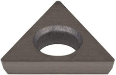 Hertel - TDHB1.280.75.0.5 Grade HT540B Carbide Boring Insert - Uncoated, 60° Triangle, 15° Relief Angle, 5/32" Inscr Circle, 3/64" Thick, 0.007" Corner Radius - Exact Tool & Supply