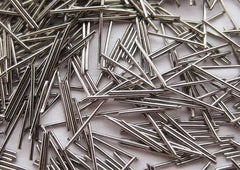 Raytech - Steel Carrier, Steel Abrasive, Wet Polishing Tumbling Media - Rod Shape - Exact Tool & Supply
