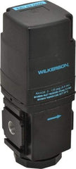 Wilkerson - 1/4 NPT Port, 165 CFM, Aluminum Electronic Regulator - 0 to 125 psi Range, 150 Max psi Supply Pressure, 2.35" Wide x 6.31" High - Exact Tool & Supply
