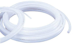 Made in USA - 3/8" ID x 5/8" OD, 1/8" Wall Thickness, Cut to Length (100' Standard Length) Ester Urethane Tube - Natural, 90 Max psi, 85 Shore A Hardness - Exact Tool & Supply