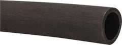 Made in USA - 3/4" ID x 1" OD, 1/8" Wall Thickness, Cut to Length (50' Standard Length) TPE Tube - Black, 64 Shore A Hardness - Exact Tool & Supply