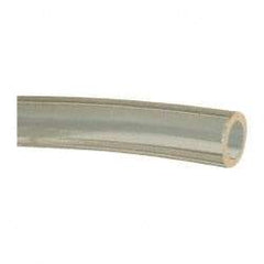 Made in USA - 1/2" ID x 3/4" OD, 1/8" Wall Thickness, Cut to Length (100' Standard Length) Ester Urethane Tube - Natural, 75 Max psi, 85 Shore A Hardness - Exact Tool & Supply