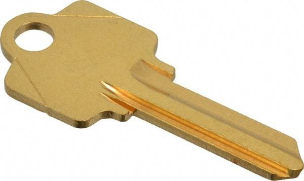 Made in USA - Arrow Key Blank - Brass - Exact Tool & Supply