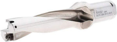 Iscar - 5-1/2" Max Drill Depth, 4xD, 1-3/8" Diam, Indexable Insert Drill - 2 Inserts, 1-1/2" Shank Diam, Straight Shank - Exact Tool & Supply
