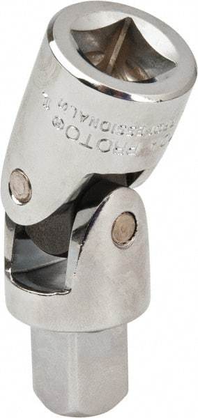 Proto - 1/2 Male 1/2 Female Universal Joint - 2-3/4" OAL - Exact Tool & Supply