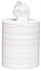 Scott - Center Pull Roll of 1 Ply White Paper Towels - 8" Wide - Exact Tool & Supply