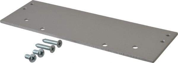 Falcon - Aluminum Parallel Drop Plate - For Use with Dor-O-Matic SC60, SC61 Door Closers - Exact Tool & Supply